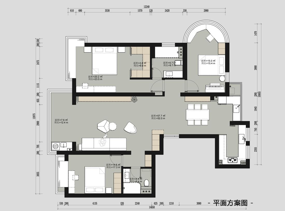 三代同堂的温馨自然之家-18