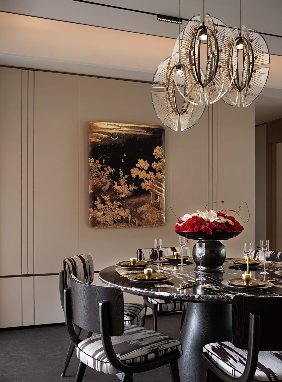 INNEST意巢设计：珠海·正方·南湾首府180㎡，东方美-11