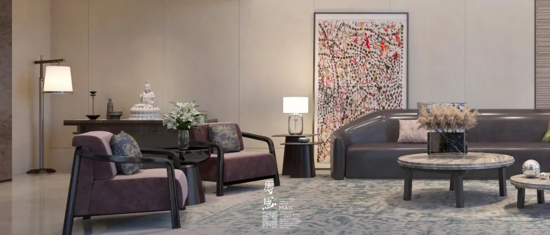 马思室内设计 | 现代轻奢别墅, 间至味是清欢-70