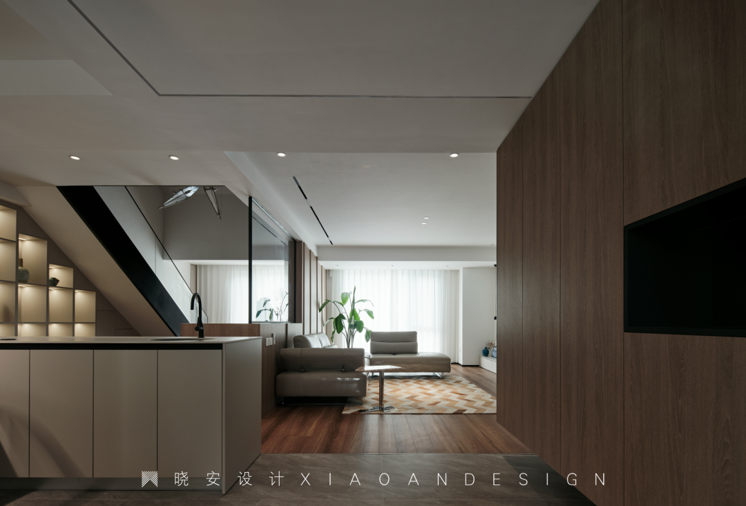 湖语尚院 · 晓安设计打造开放式互动居家空间-8
