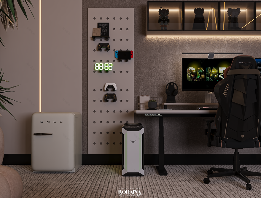 别墅·游戏室丨沙特阿拉伯丨Rodaina Moh. Fawzy-10