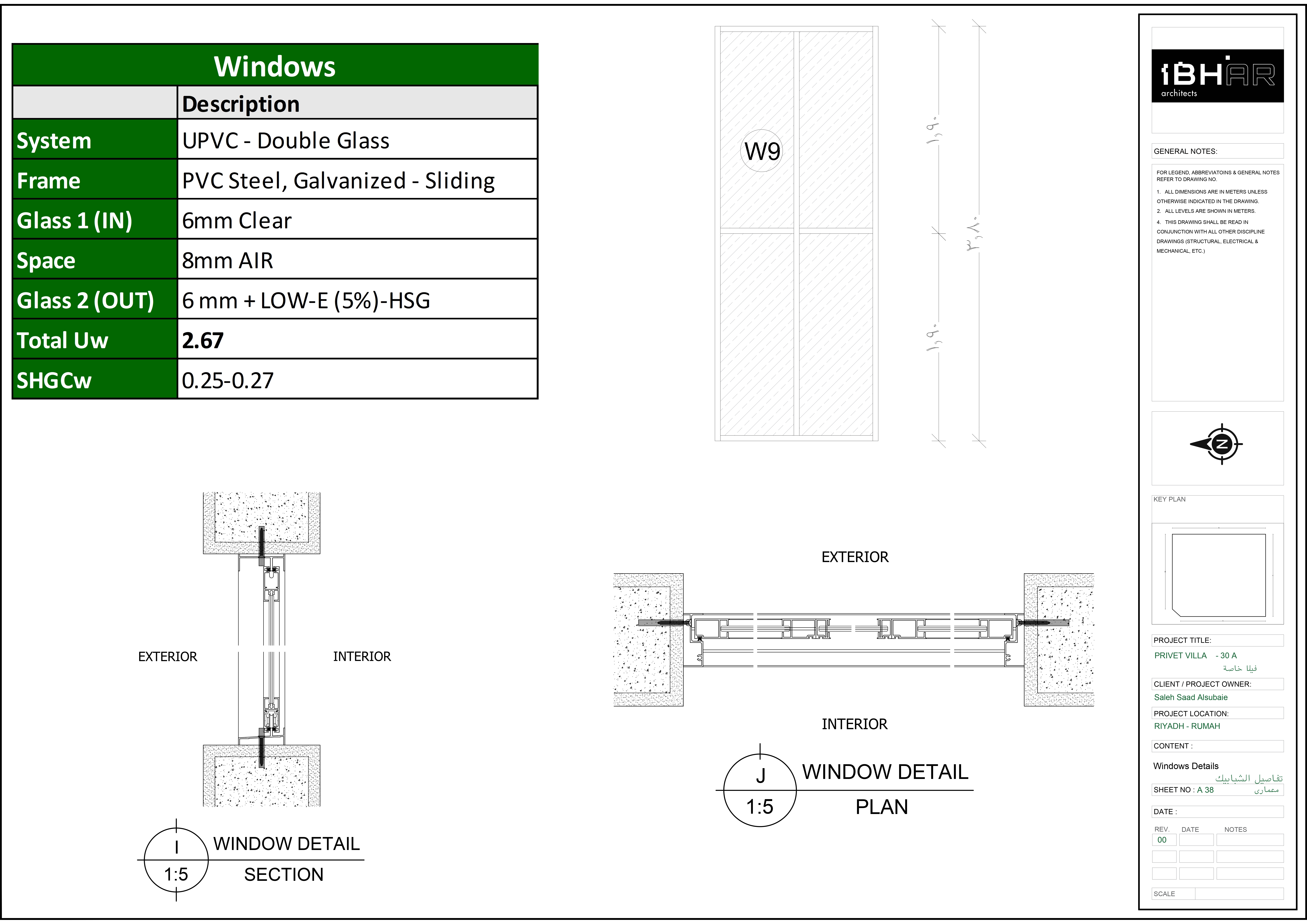 别墅项目施工图设计丨沙特阿拉伯-18