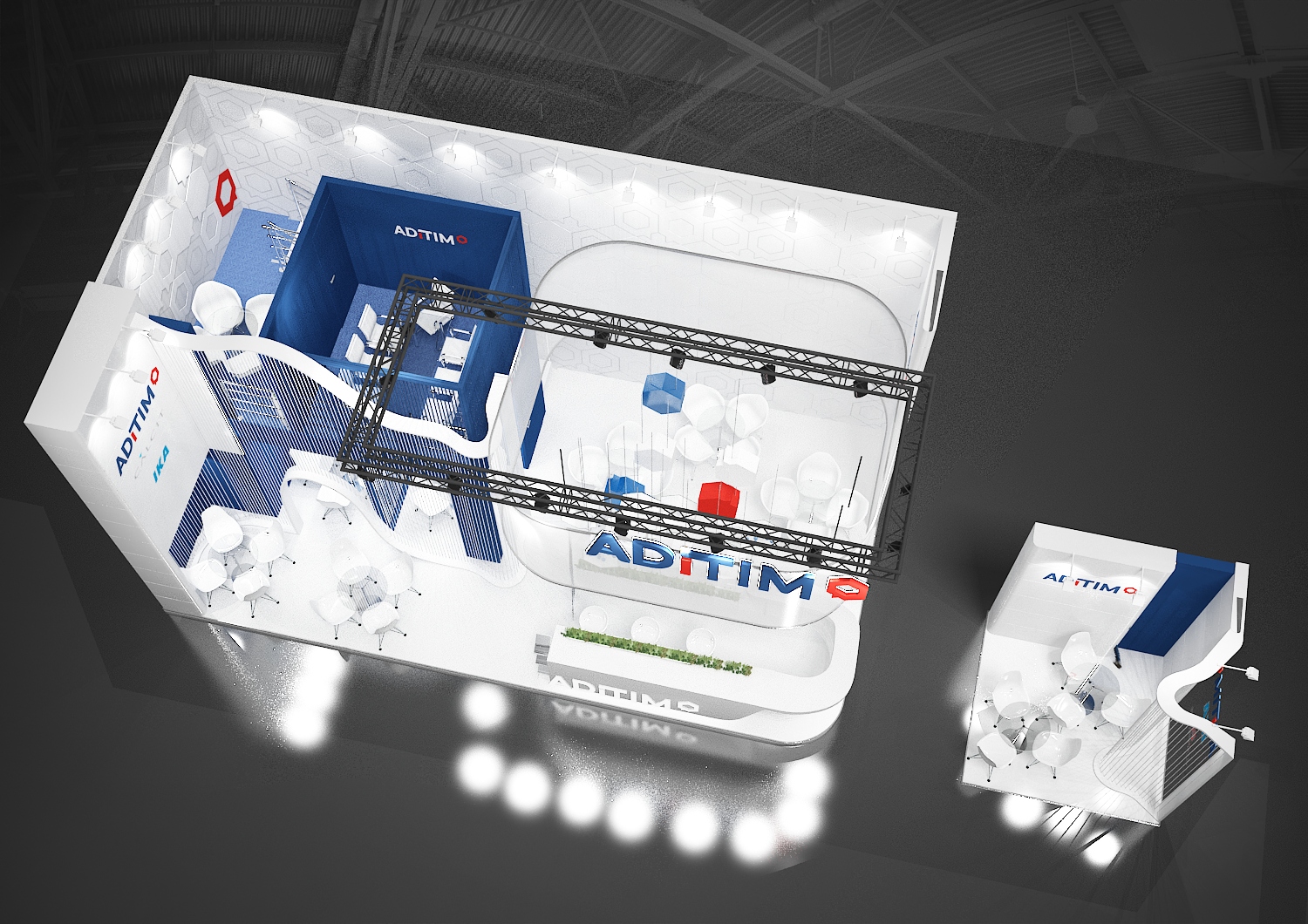 ADITIM exhibition stand INTERPLASTICA'22-7