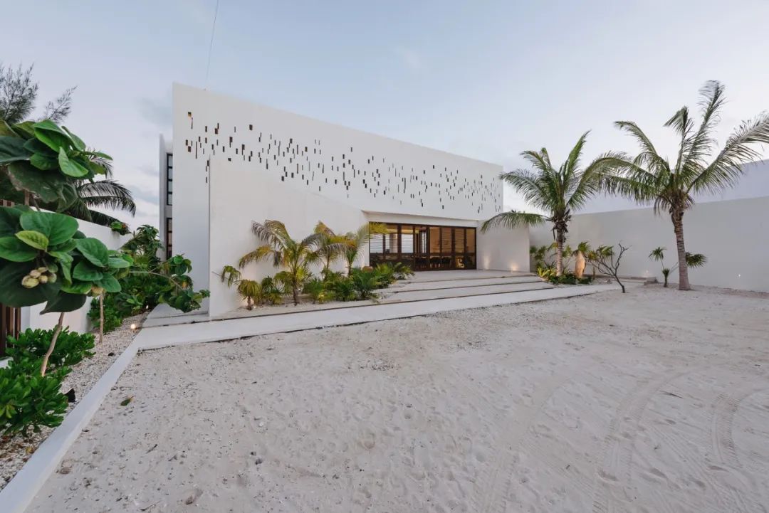 尤卡坦半岛 463 平米海滨别墅设计-26