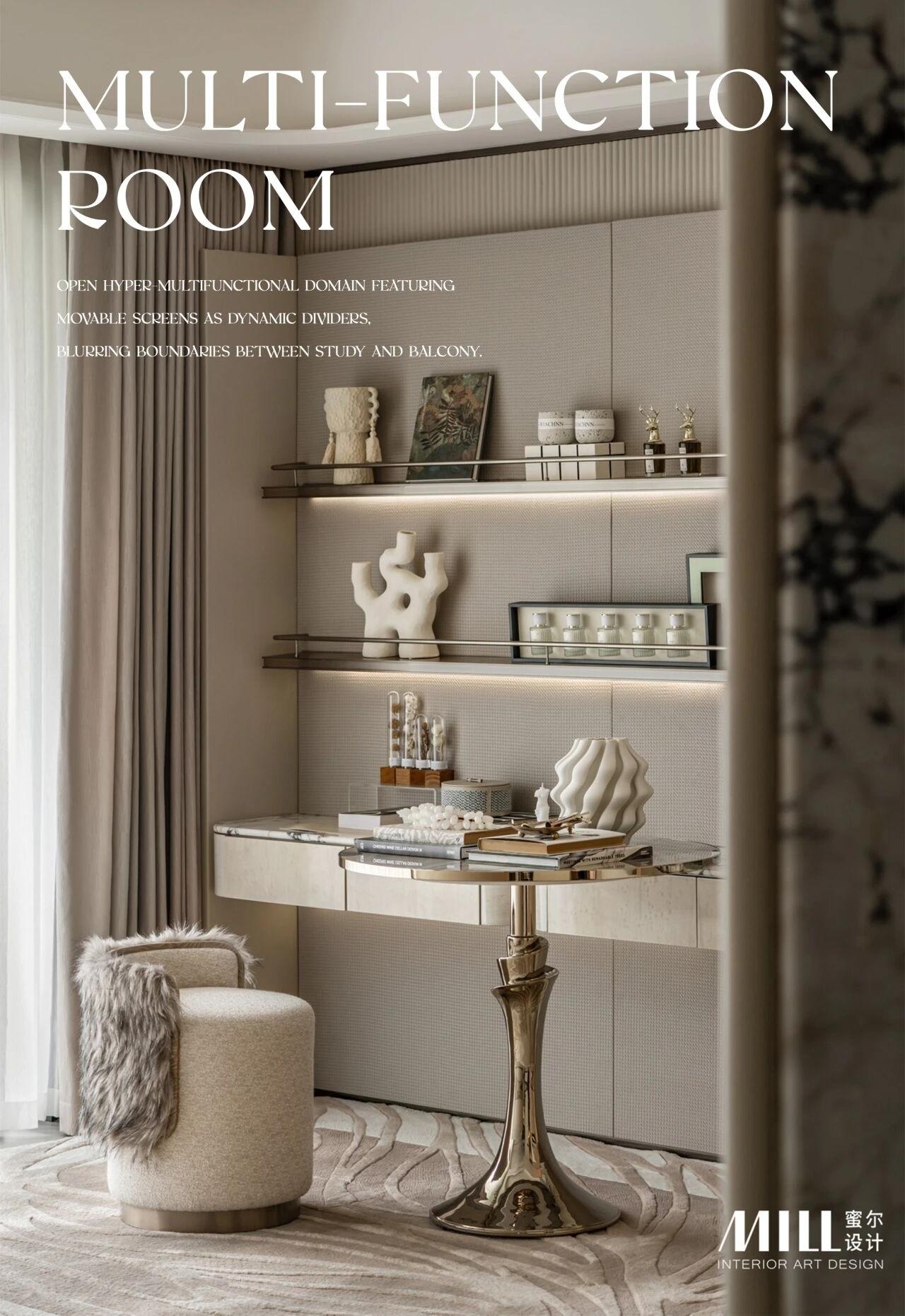 中交四航·珠江春丨OPS观致设计（室内）,深圳市蜜尔室内艺术设计有限公司（陈设）-65