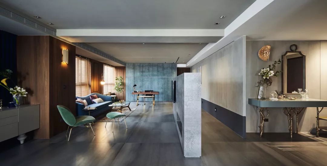 高雄 173 平米毛胚屋，牙医师夫妻的鎏金岁月家居-9