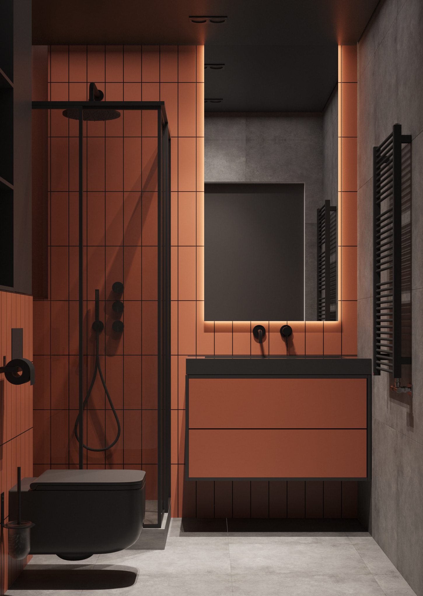 160平复式户型 色彩丰富！-7