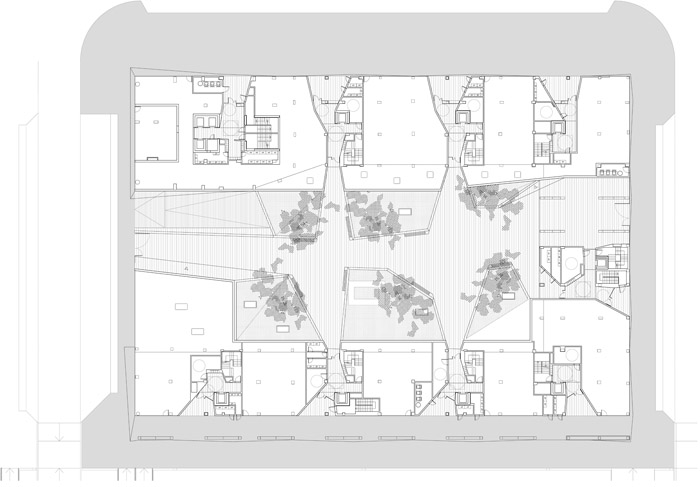 242 社会住宅项目 | 西班牙 ACXT 的绿色城市延展-25