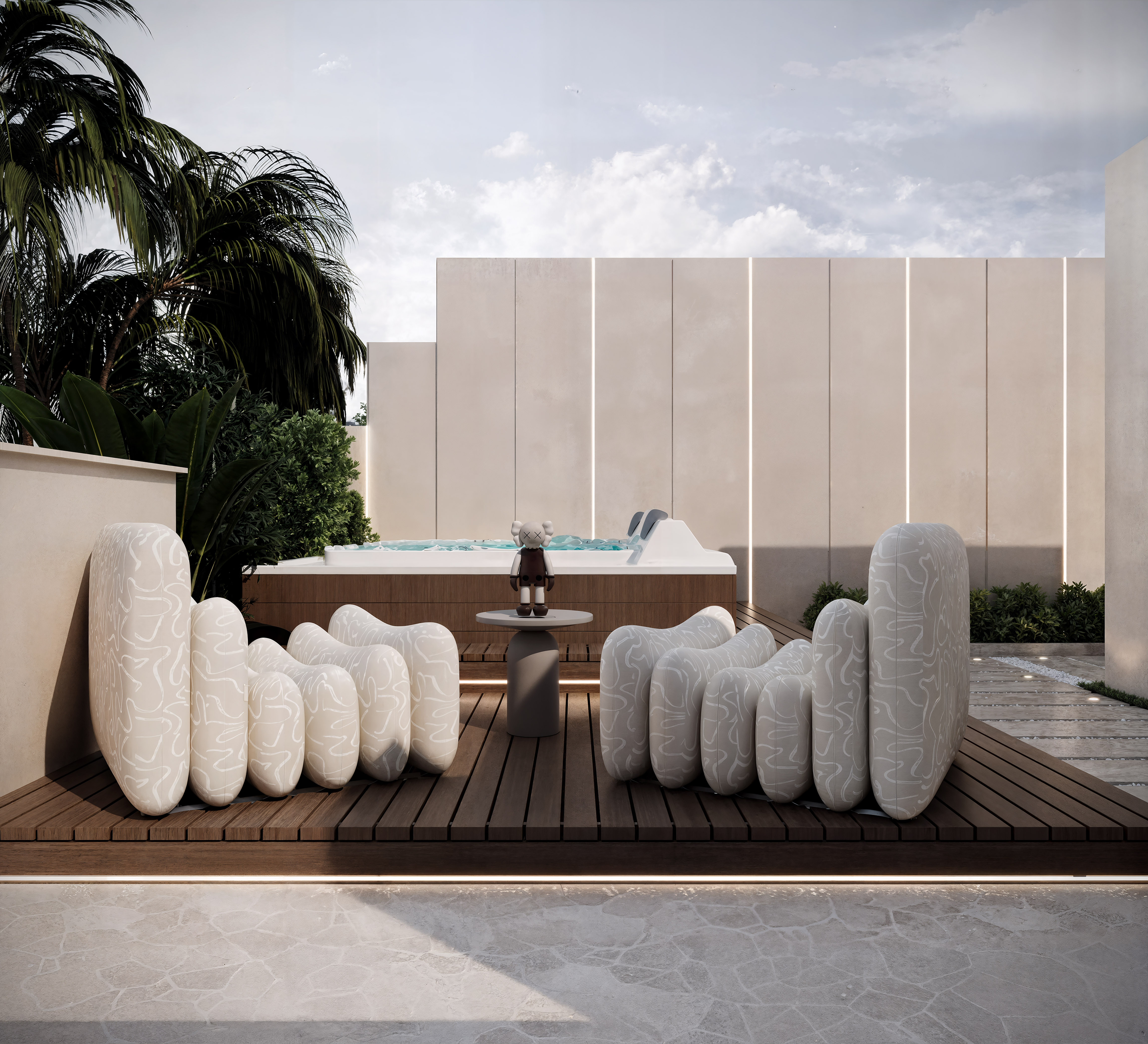 露台丨埃及开罗丨Evento design,Mohamed Abdelbaky-7