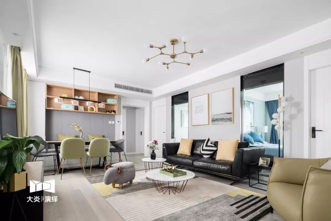 极简黑白灰,小户型 LOFT 变大 house-114