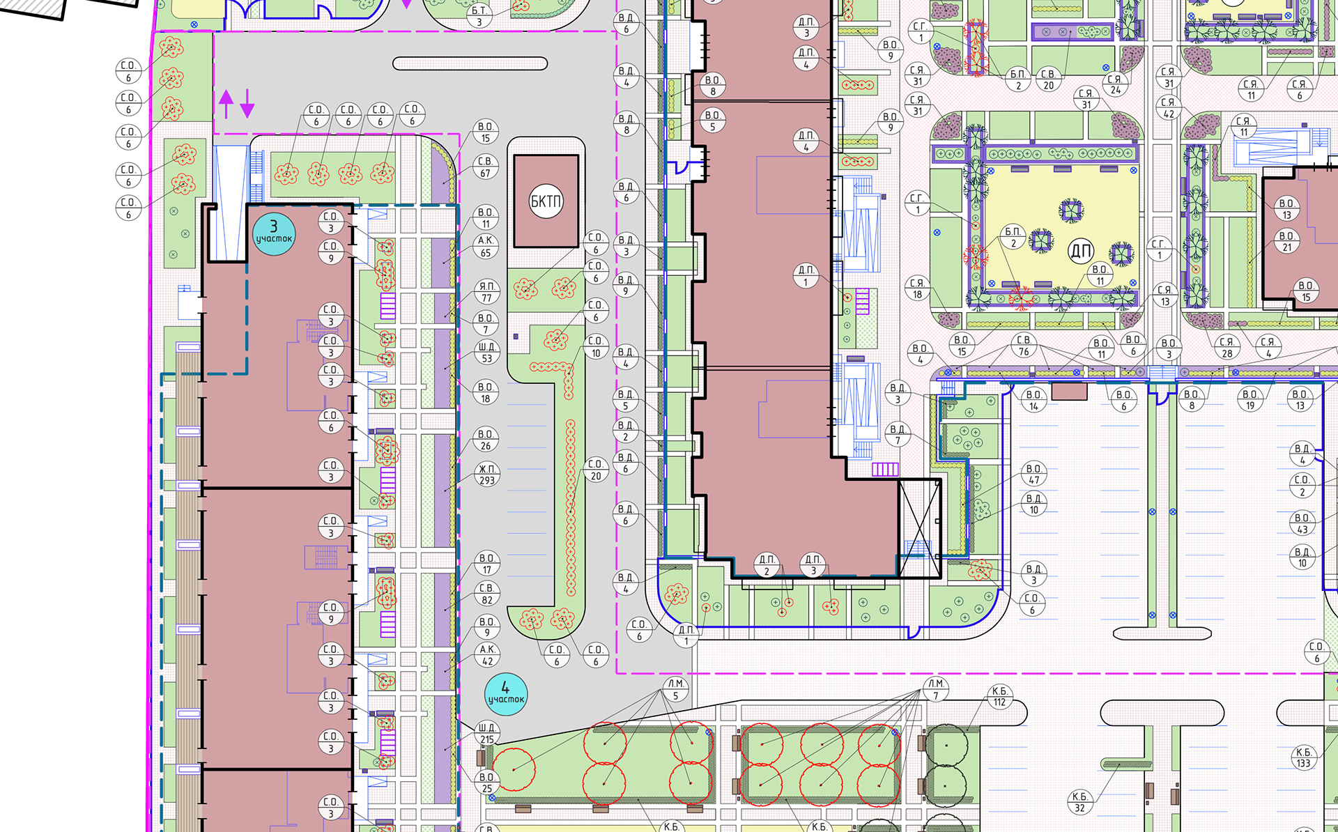 住宅小区绿化项目-4