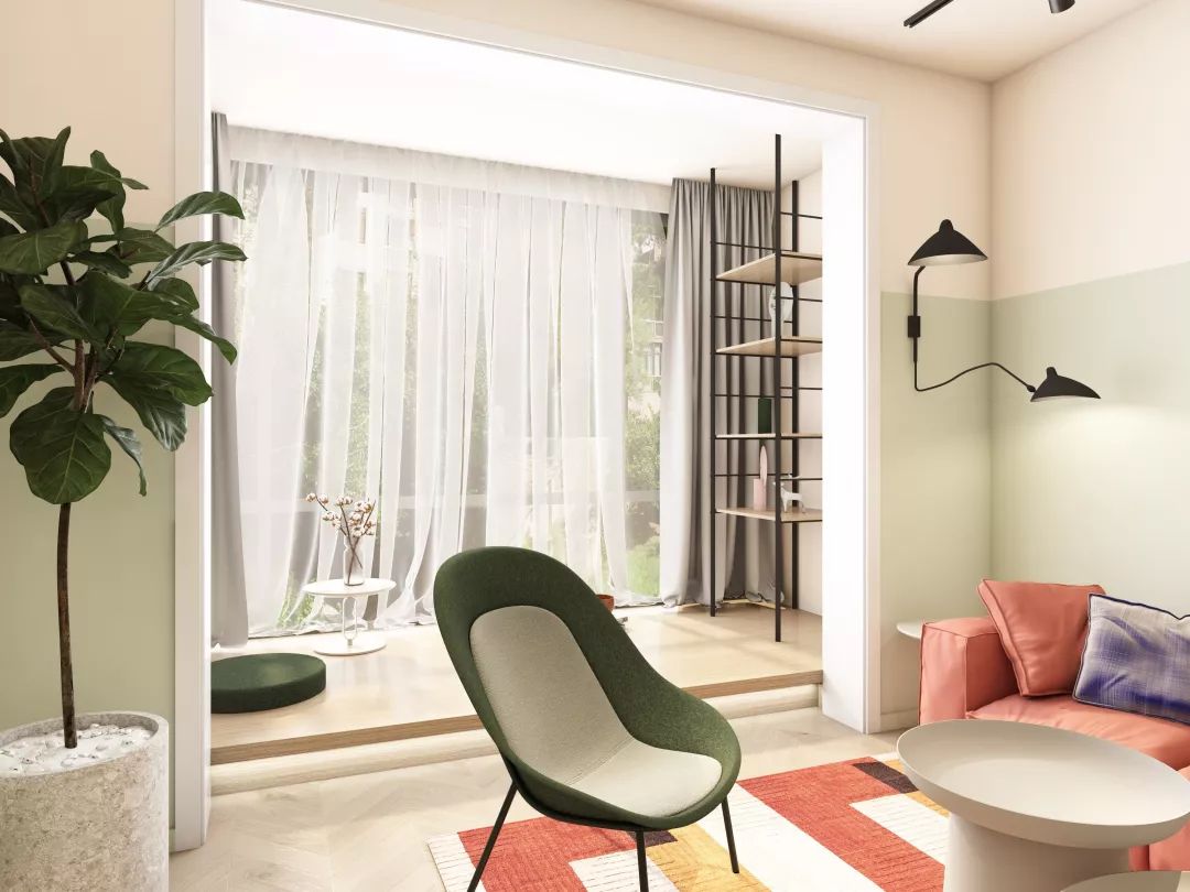 90 后设计师的“梦幻家园” | 北欧风++ 趣味空间-53