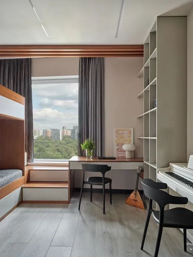 母女三人 39㎡小公寓设计丨Tatyana Maslennikova-8