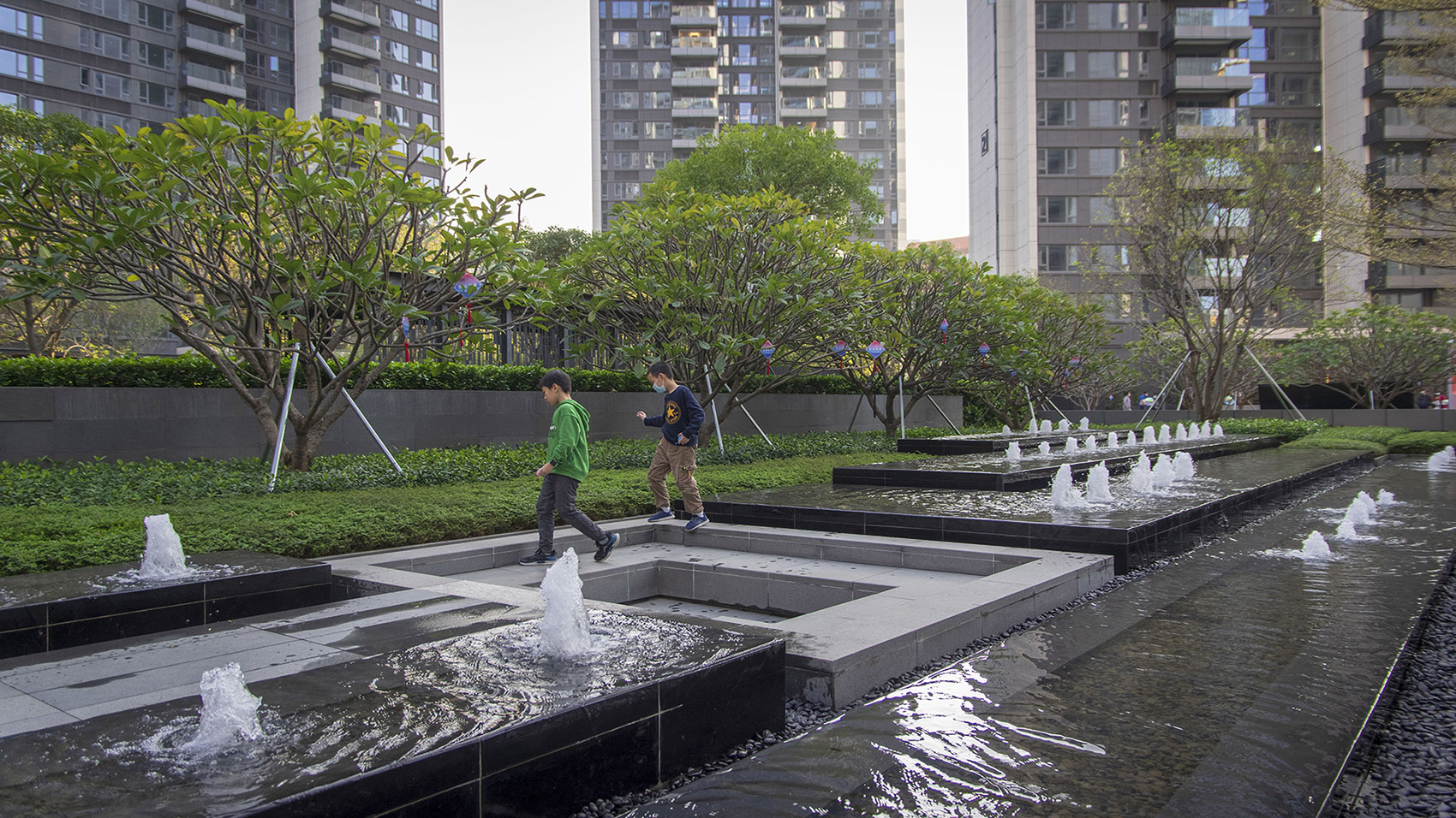 深圳仁恒公园世纪 – 四季新园丨中国深圳丨璞玉度假景观设计事务所-33