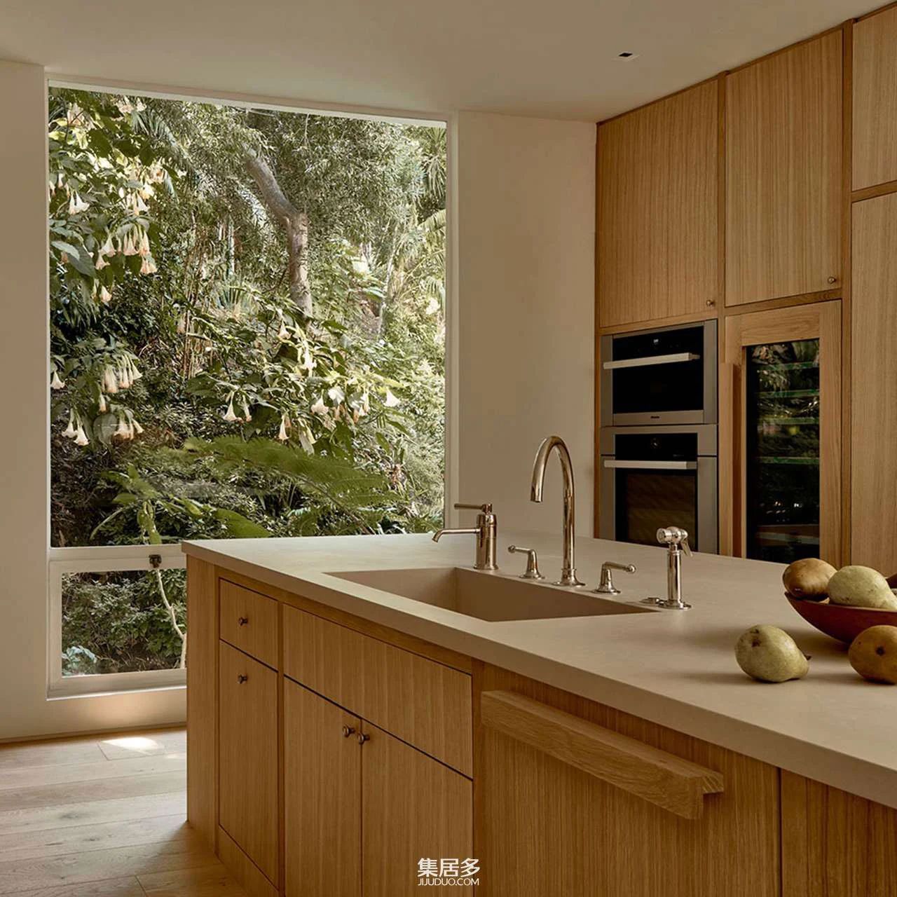 洛杉矶现代住宅 | 光影与自然的完美融合-13