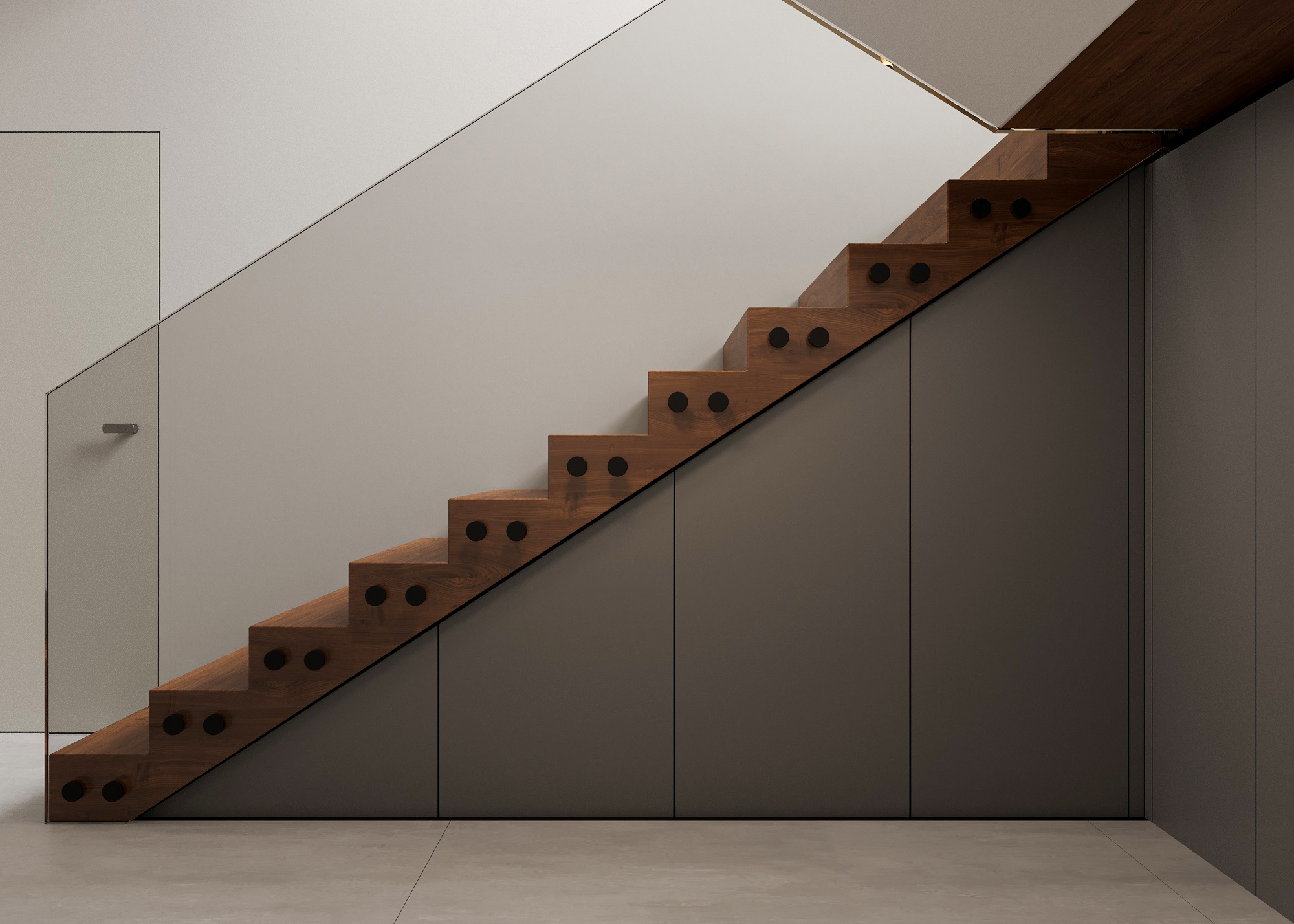 现代客厅带壁炉设计丨Polubelova Yuliya-13