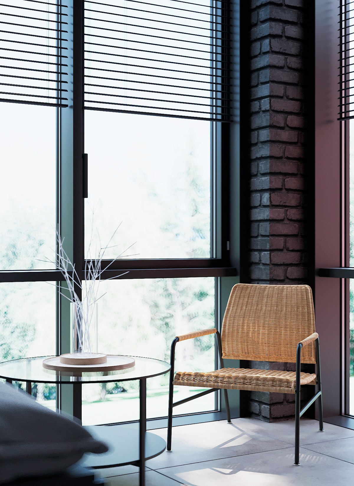 Studio | Buro2D 俄罗斯 黑色公寓-22