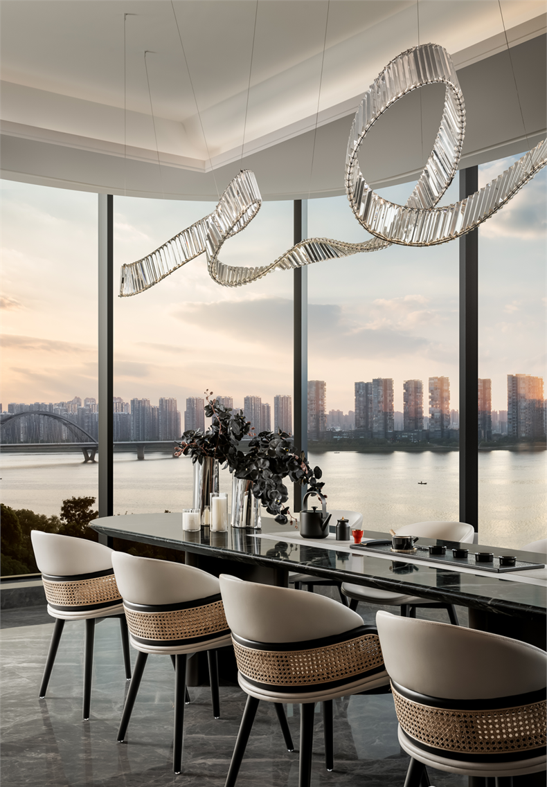 长沙旭辉样板间 | 艺术奔流的无界视野-16