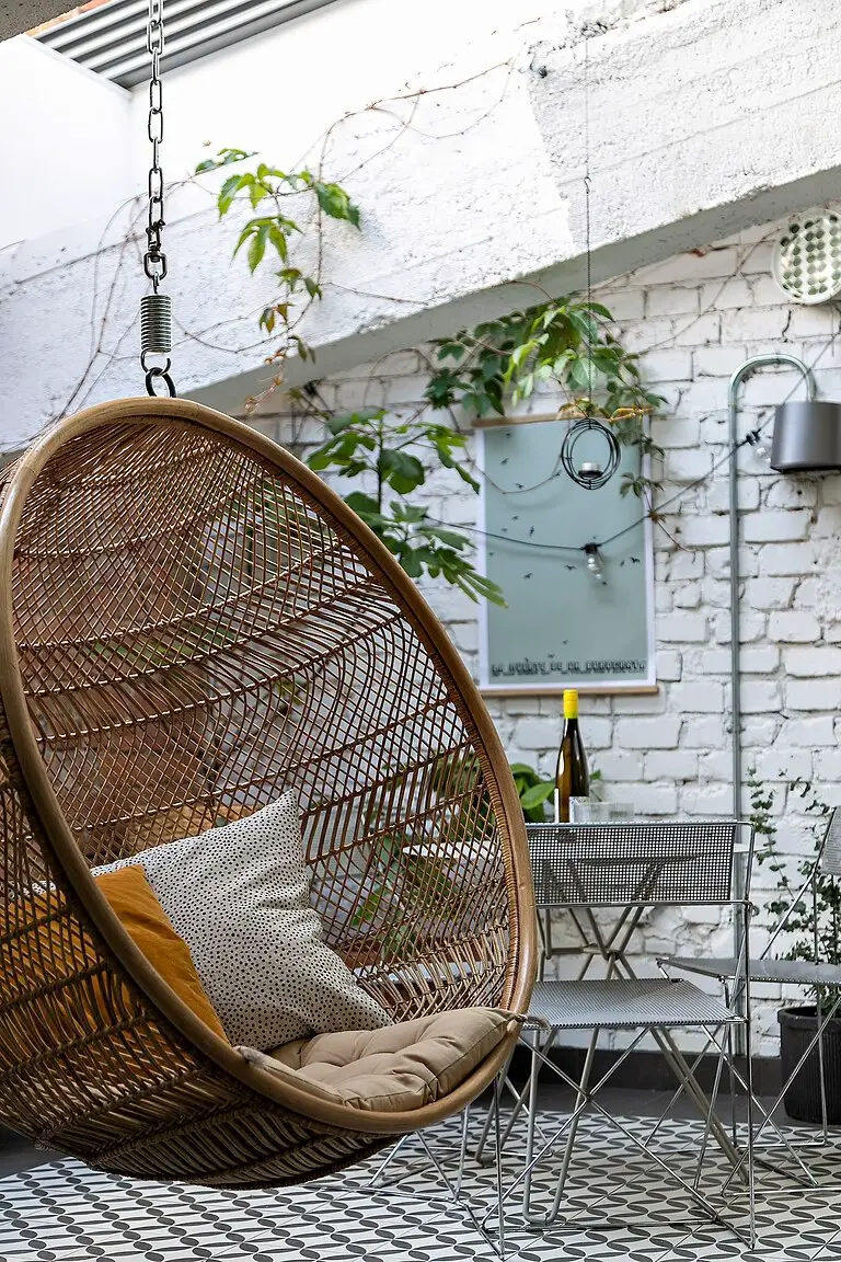 瑞典工业风设计公寓,顶楼露台成亮点-2