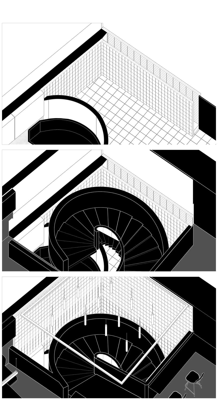 暗黑式混凝土结构鸡尾酒吧设计丨印度新德里丨RENESA ARCHITECTURE DESIGN-67