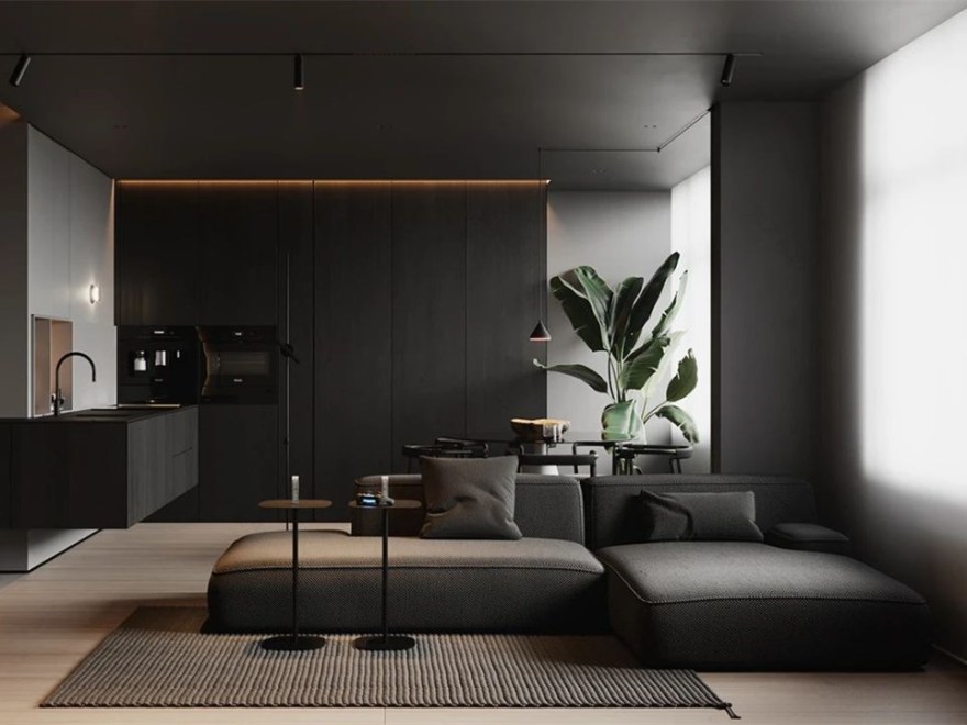 乌克兰极简诗意的小型住宅丨乌克兰基辅丨4 Balance Design-3