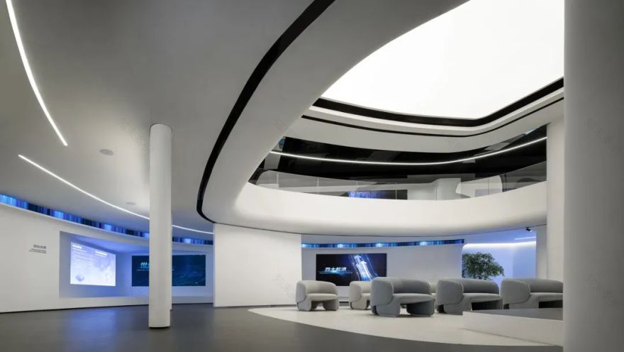 腾云筑科总部展厅 | YLHD三匠建筑-13