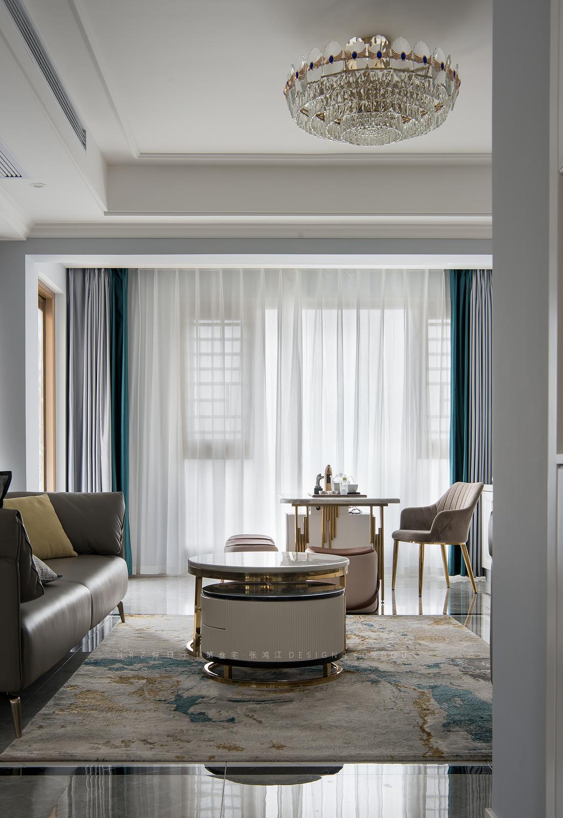 LDK 一体化美式轻奢家居设计-5