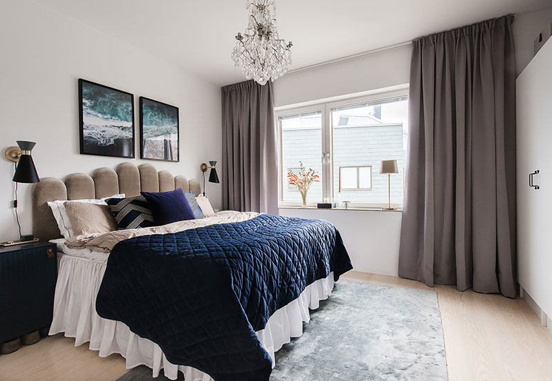 瑞典绿色乡村一居室公寓 | 露台与屋顶花园的时尚居所-13