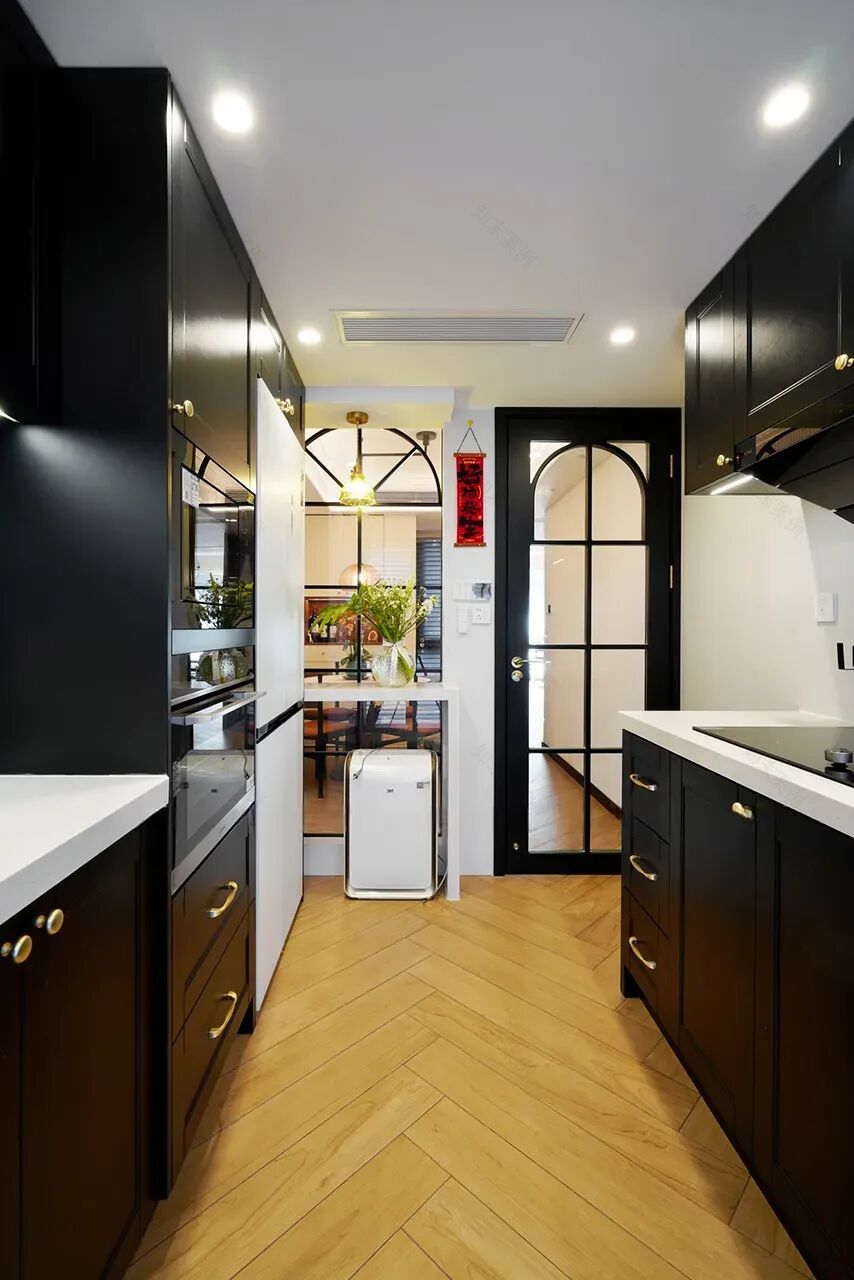 112㎡混搭风:美式与中式的完美邂逅,14万装出奢华与实用-34