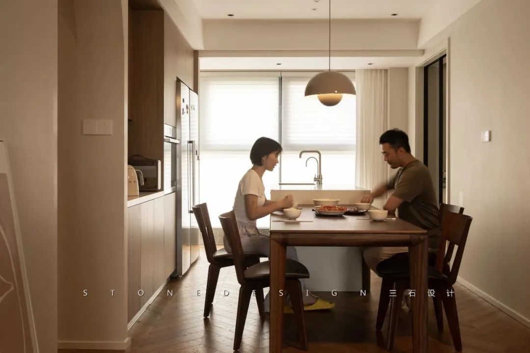 奶油色调的家丨中国台州丨三石设计工作室-26