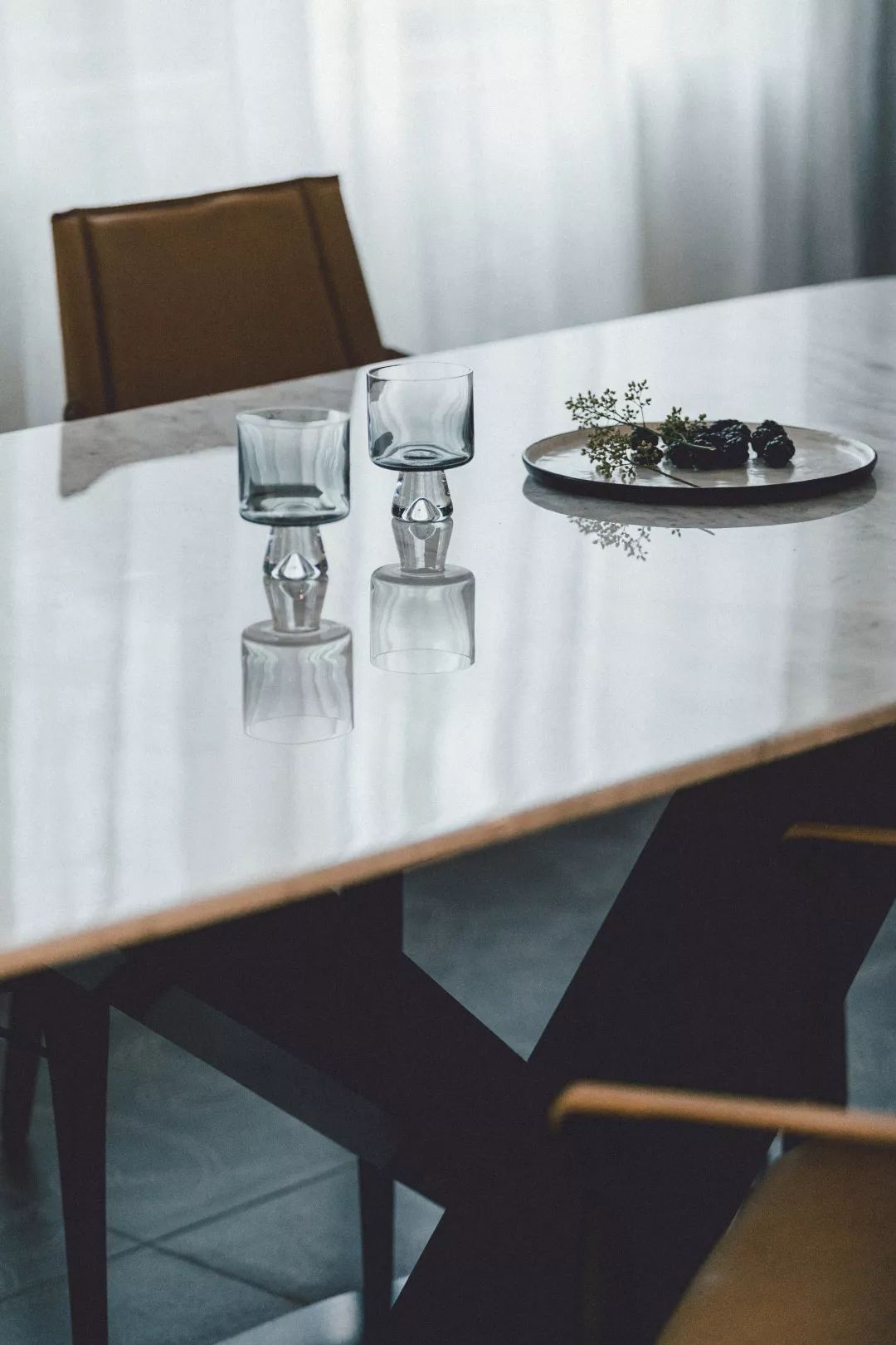 杭州竹径茶语排屋改造 | 现代质感与游牧图腾的混搭美学-44