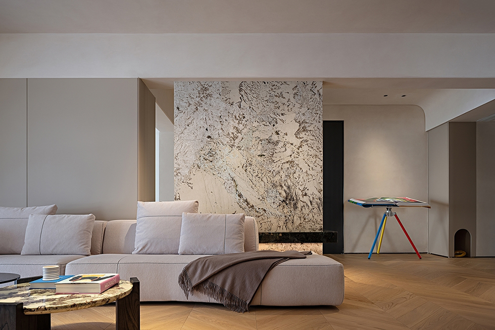 私宅原木风|素简·治愈丨中国深圳丨鸿艺源设计,例外软装设计-8