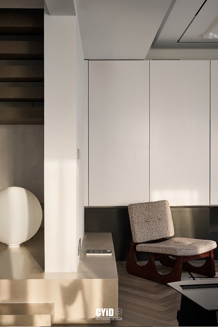 落于首都排屋的现代法式丨中国北京丨辰佑设计,颜青软装-19