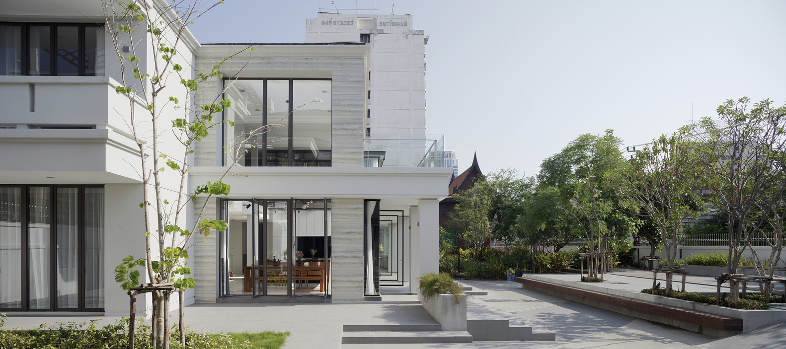 曼谷 500 平米现代家居改造,传统与时尚的完美融合-21