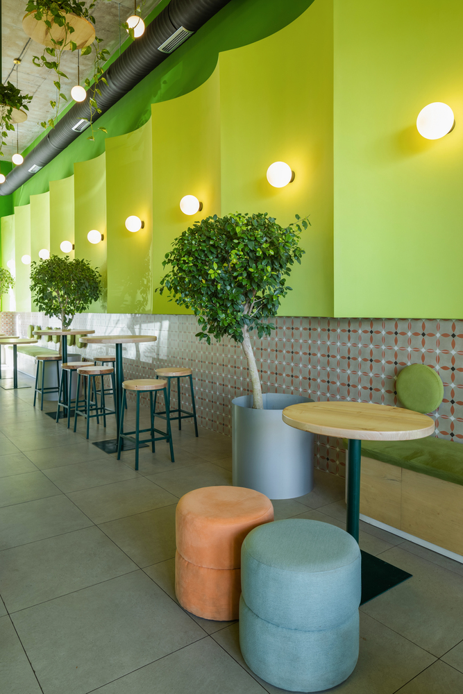 Green&Protein Podgorica 餐饮空间设计丨波德戈里察丨Maden Group-25