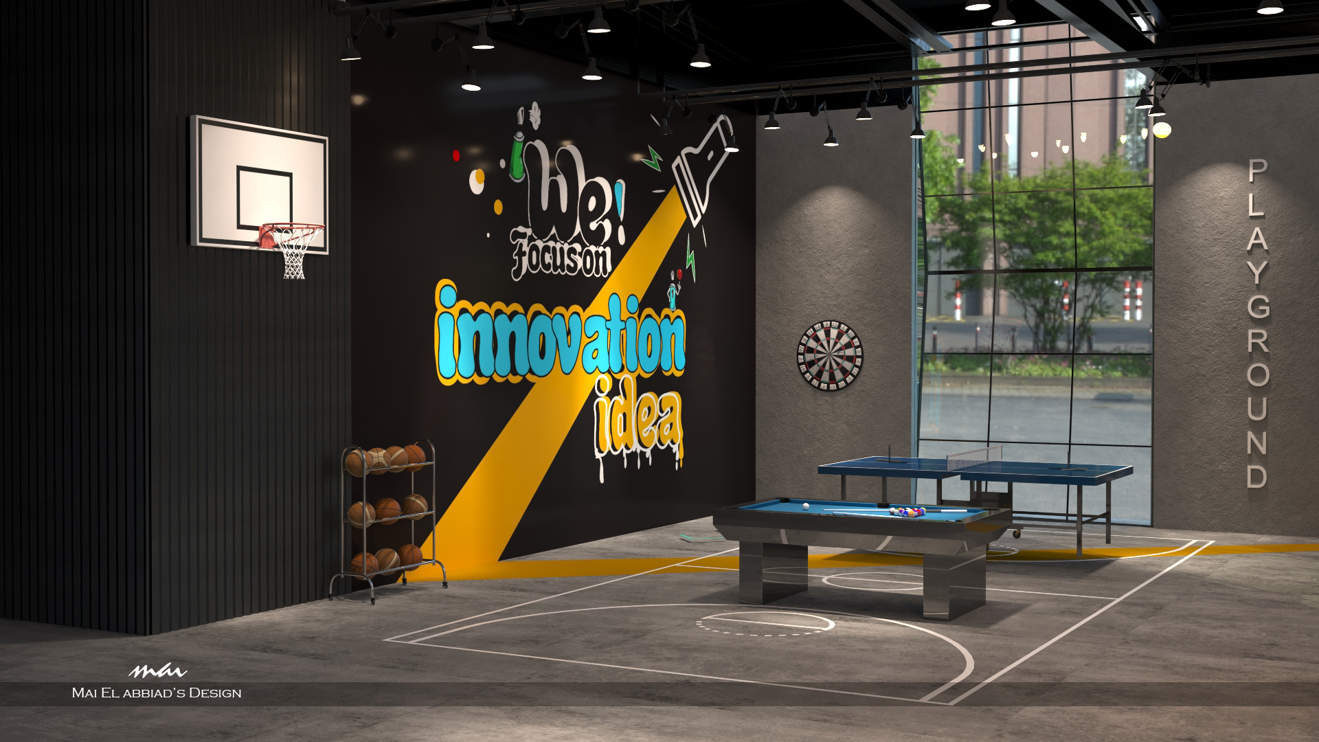 迪拜警察局庭院设计丨阿联酋迪拜-22