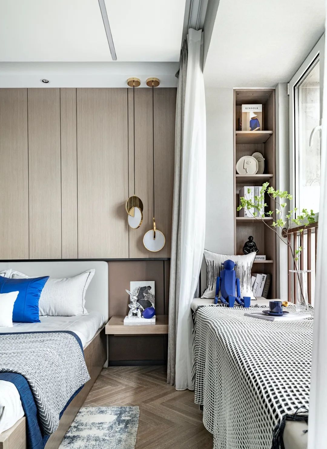 经典蓝的永恒魅力,打造现代生活空间-31