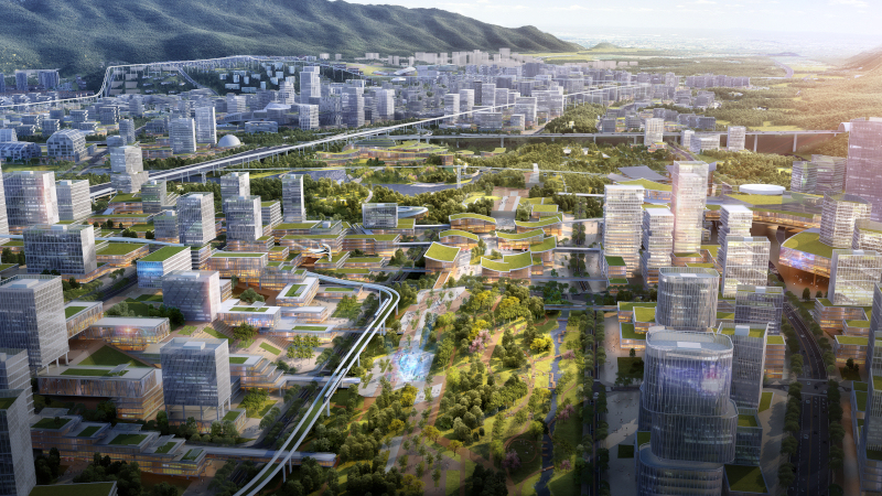 Beibei Innovation Valley(北碚创新谷)丨中国重庆丨Tekuma Frenchman,广州城市规划勘测设计研究院-22