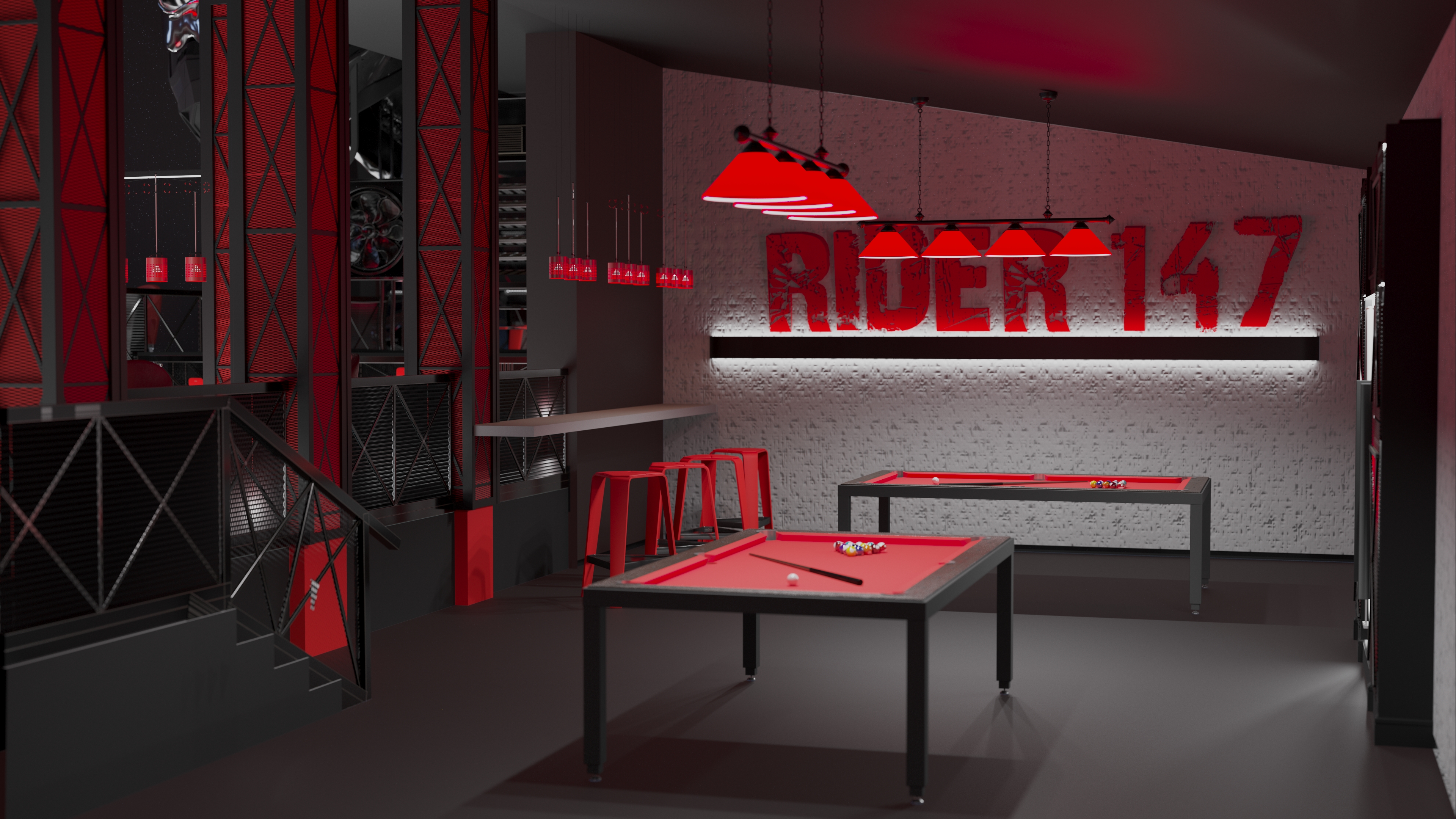 摩托车手台球俱乐部丨俄罗斯圣彼得堡-11