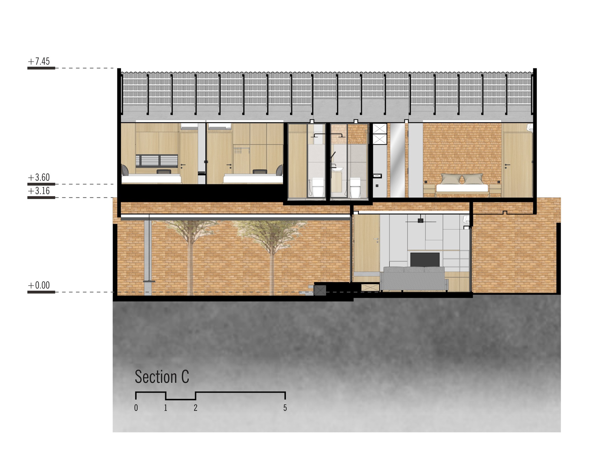古努尔之家丨印度丨PSA Studio-34