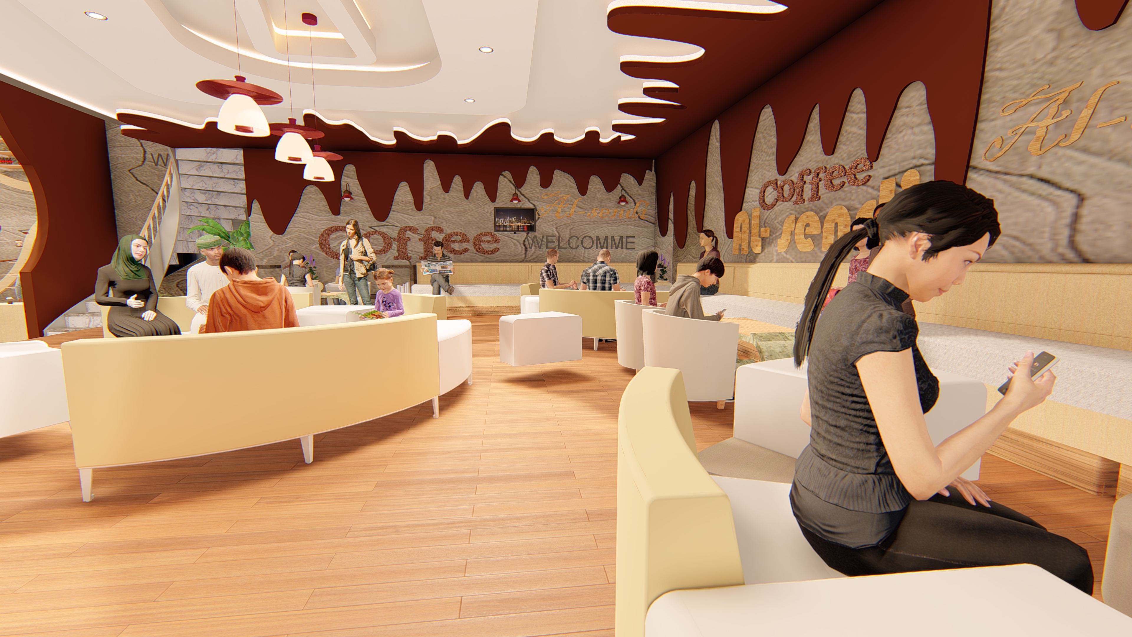 تصميم Coffee shop-6