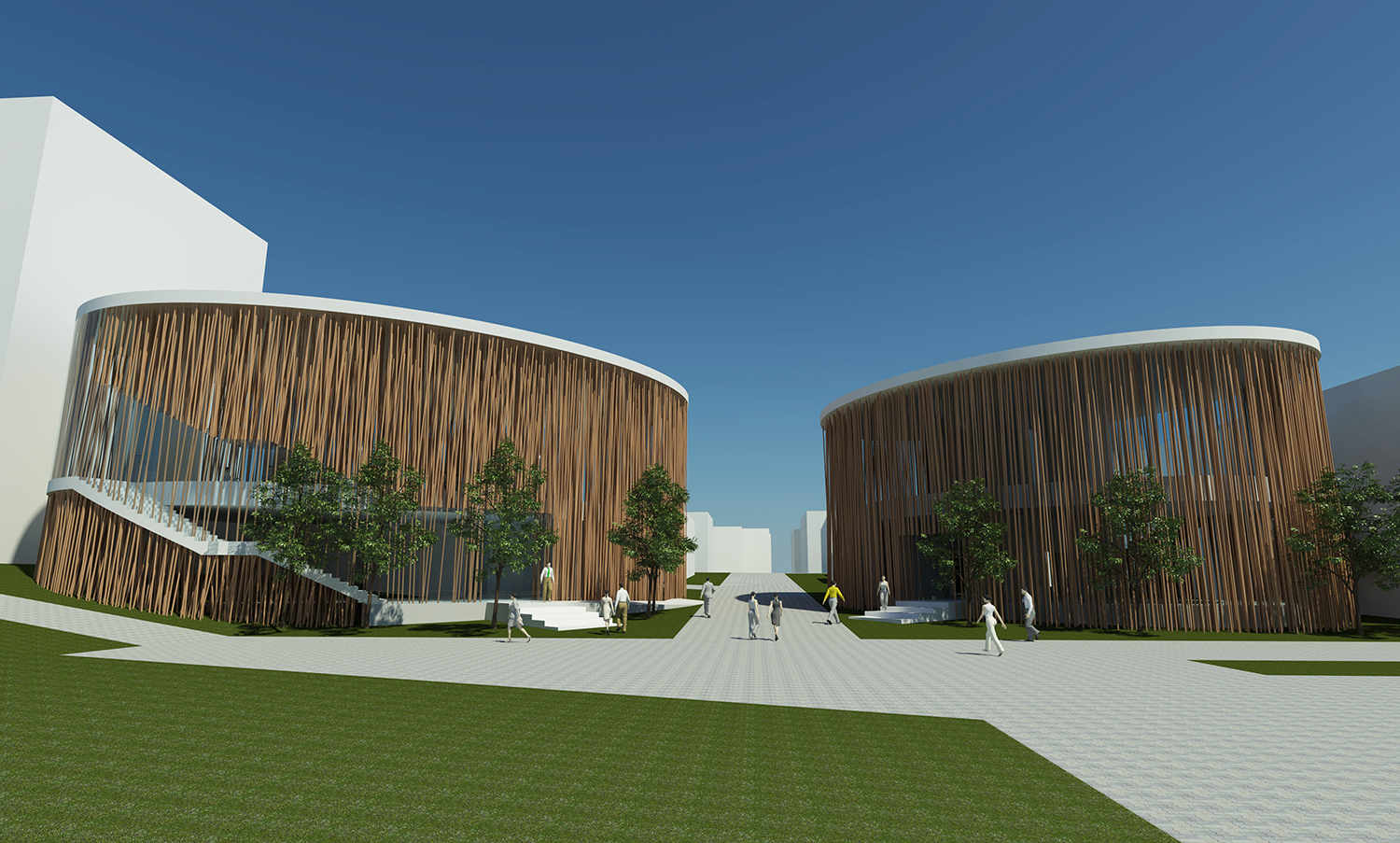 京都静谧森林中的教堂与交流中心-10