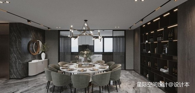 180万元别墅豪宅300平米装修案例-18