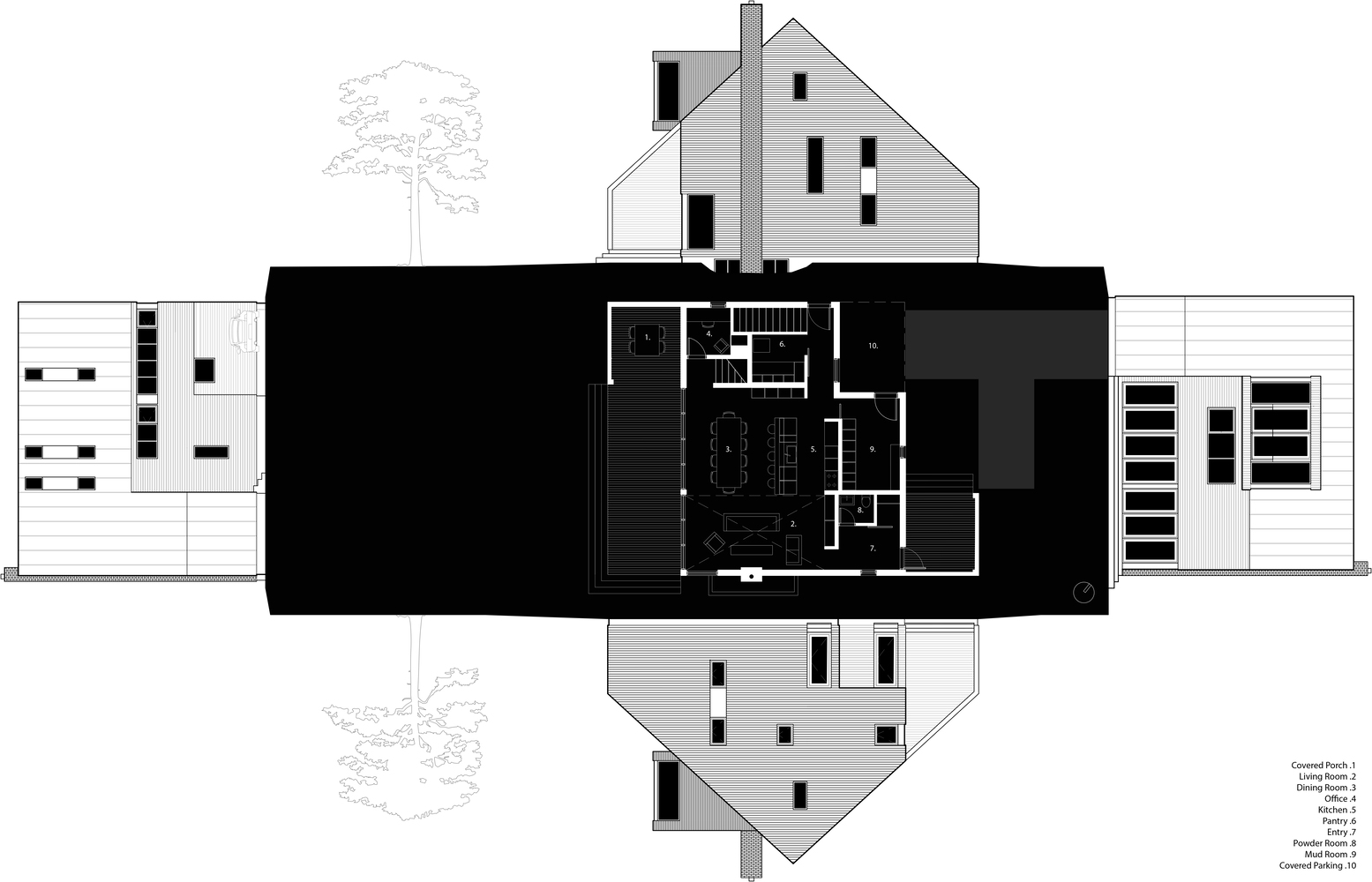 加拿大现代乡村风别墅设计丨加拿大哈利法克斯丨Peter Braithwaite Studio-16