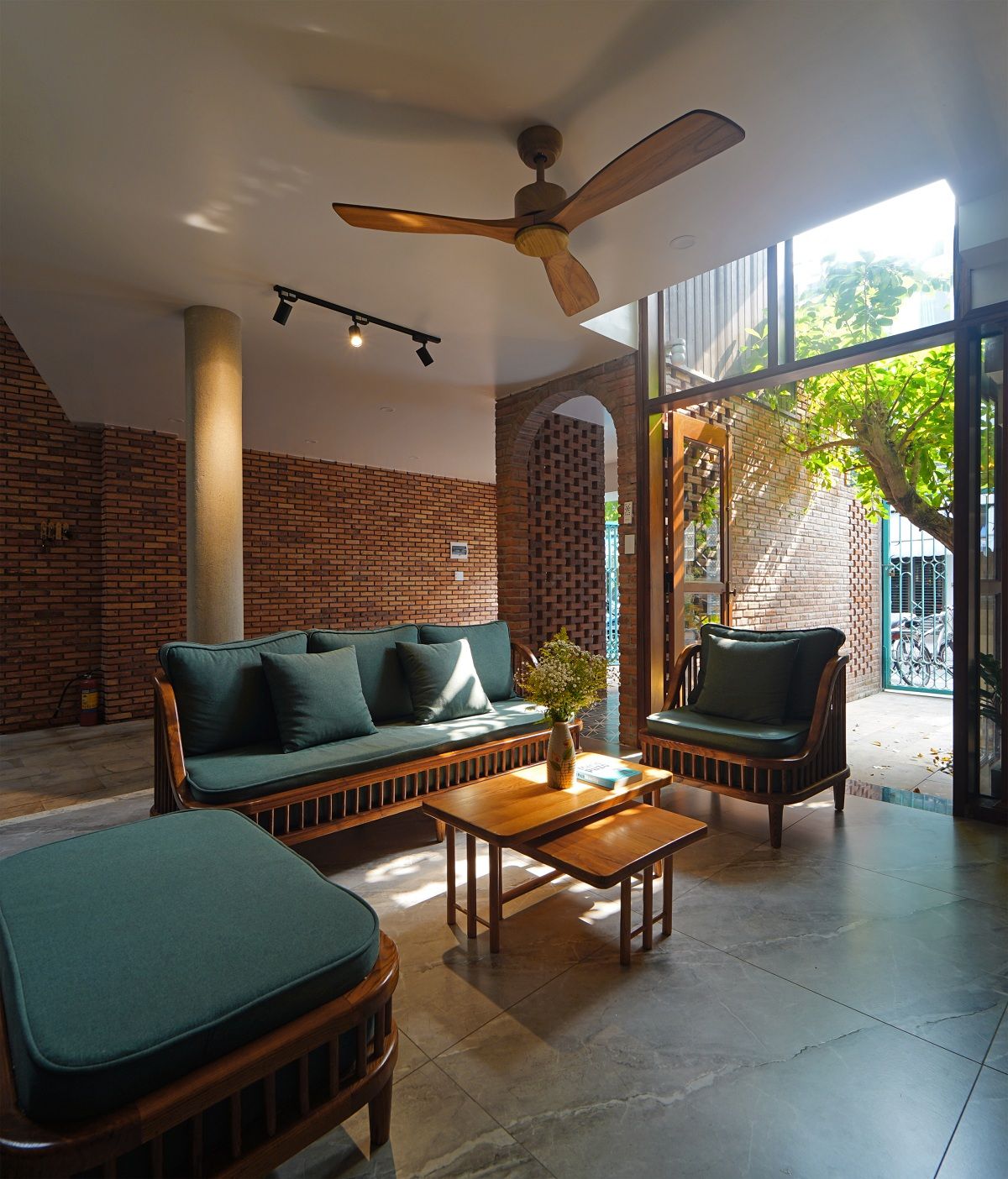 宁静质感家居，混凝土与木头的温暖对话-7