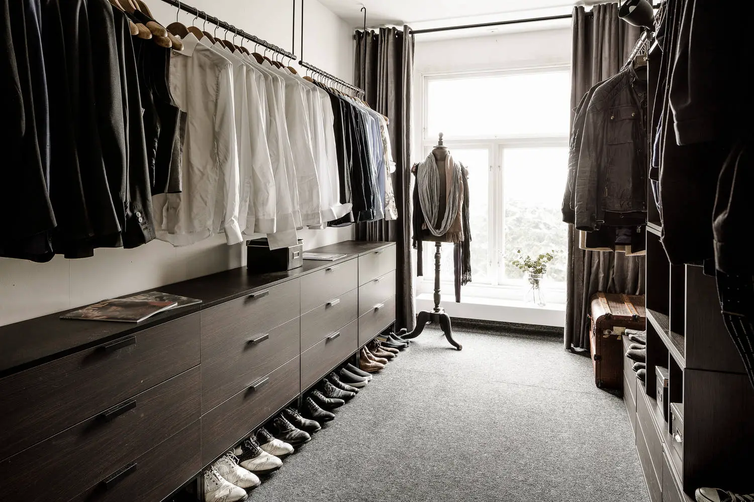 梦想衣橱 | 三室公寓中的奢华更衣室-14