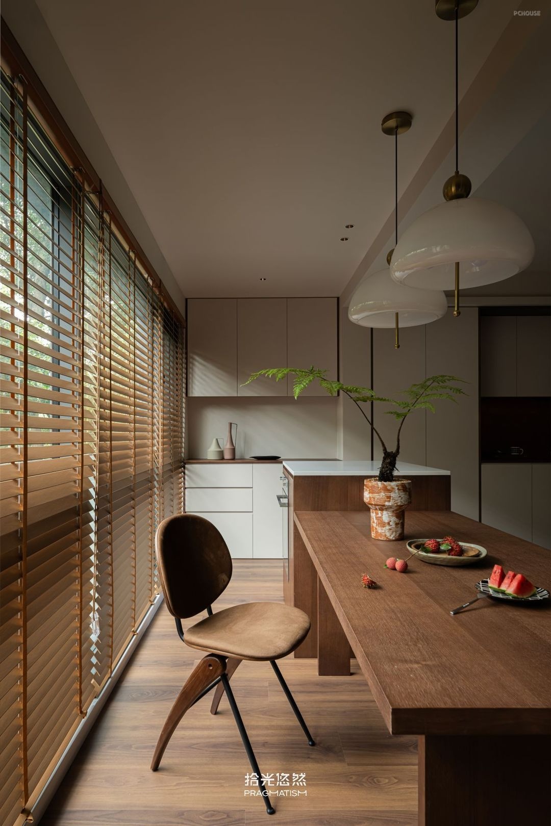 米棕色的度假氛围感,不被风格定义的“亲子乐园”丨拾光悠然设计-18