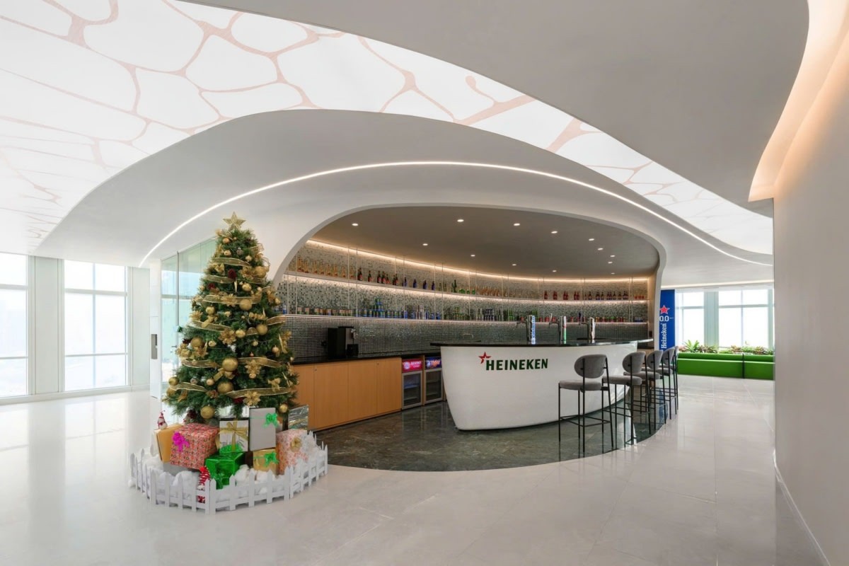 喜力办公室丨越南胡志明市丨AZ Architects-14