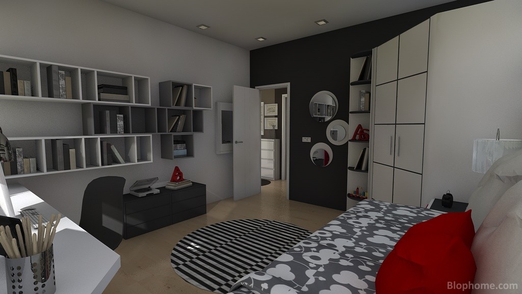 Teoríacolor2 玄关装饰项目丨NereaAlday-12