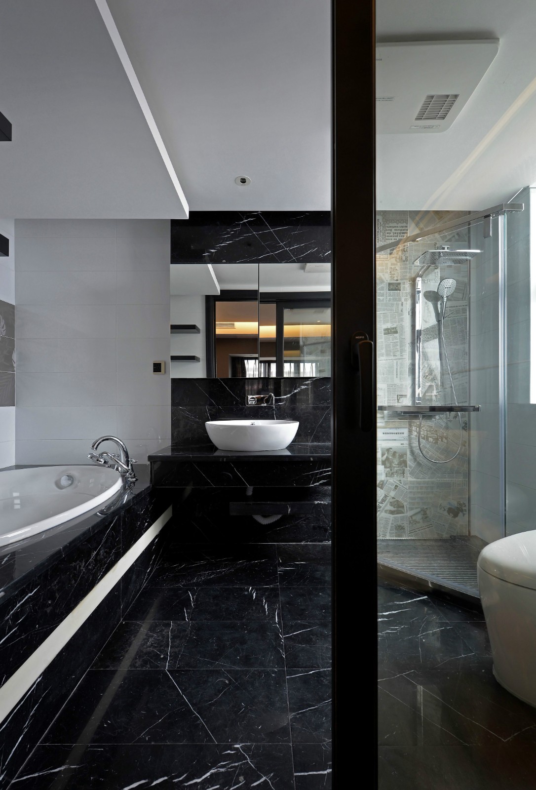 黑白灰艺术之美·舒适简约室内设计案例-16